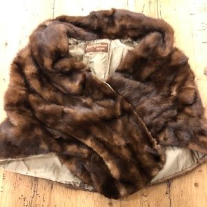Vintage Fur Shawl